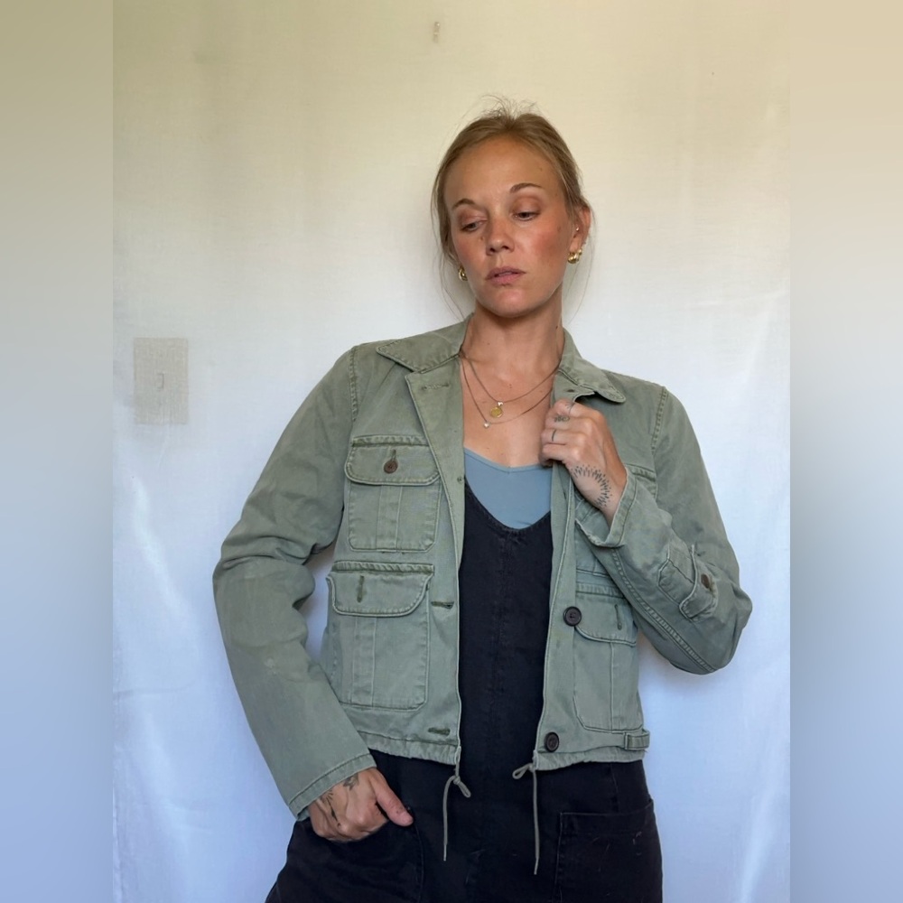 Levi’s Women's Olive Green Utility Jacket
